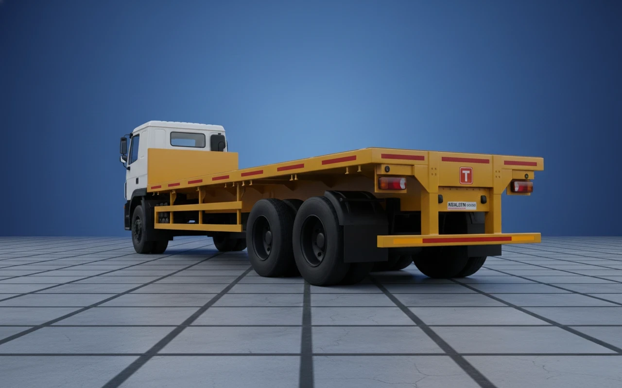 Tip Trailer Side View